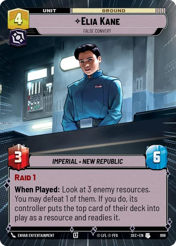 Elia Kane - False Convert (Hyperspace Foil) (998) (998) [Secrets of Power]