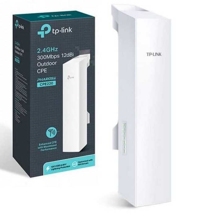 TP-Link Wireless Access Point 2.4GHz 300Mbps 12dBi Outdoor CPE (CPE220) NP-TP-CPE220