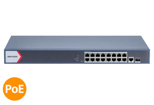Hikvision Smart Managed 16 Gigabit PoE DS-3E1518P-EI/M DS-3E1518P-EI/M