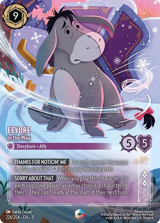 Eeyore - In the Way (Enchanted) (226/204) [Winterspell]