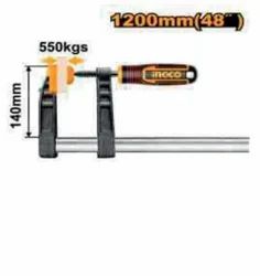 INGCO F CLAMP WITH PLASTIC HANDLE