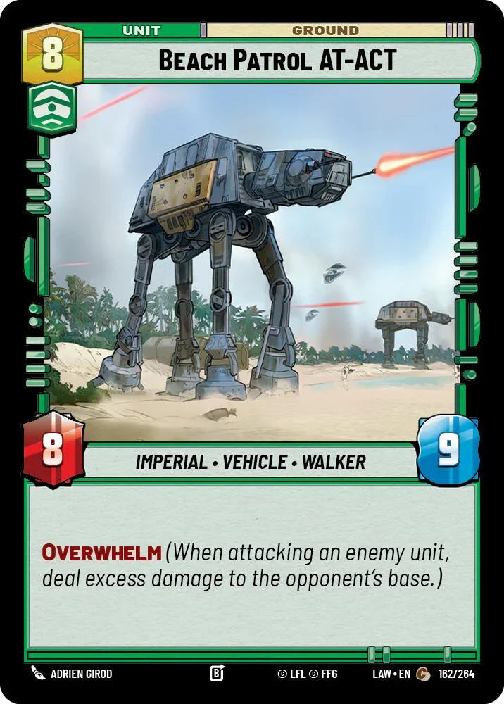Beach Patrol AT-ACT (162/264) (162/264) [A Lawless Time]