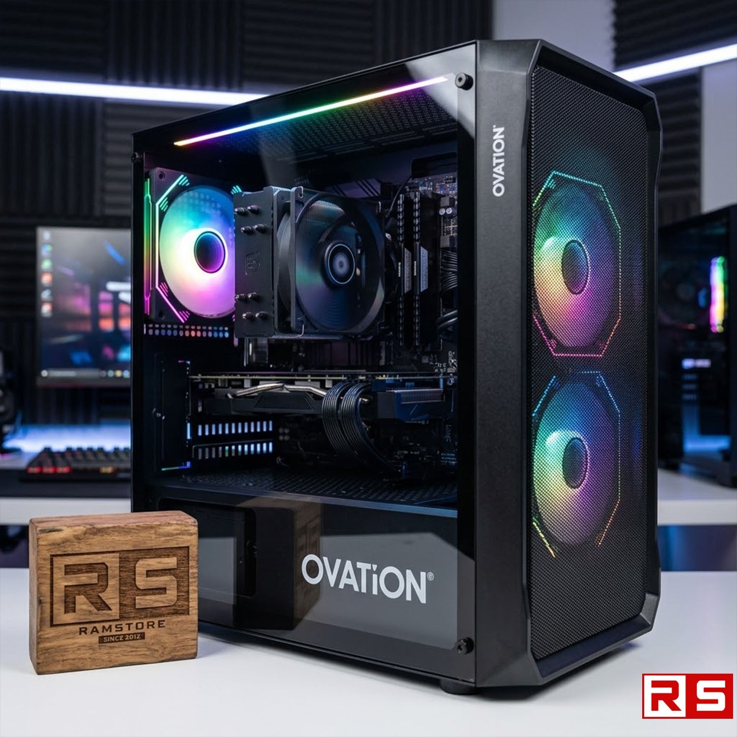 PCZ Desktop Computer Brandnew AMD A8-7680 & ATX Hypergate