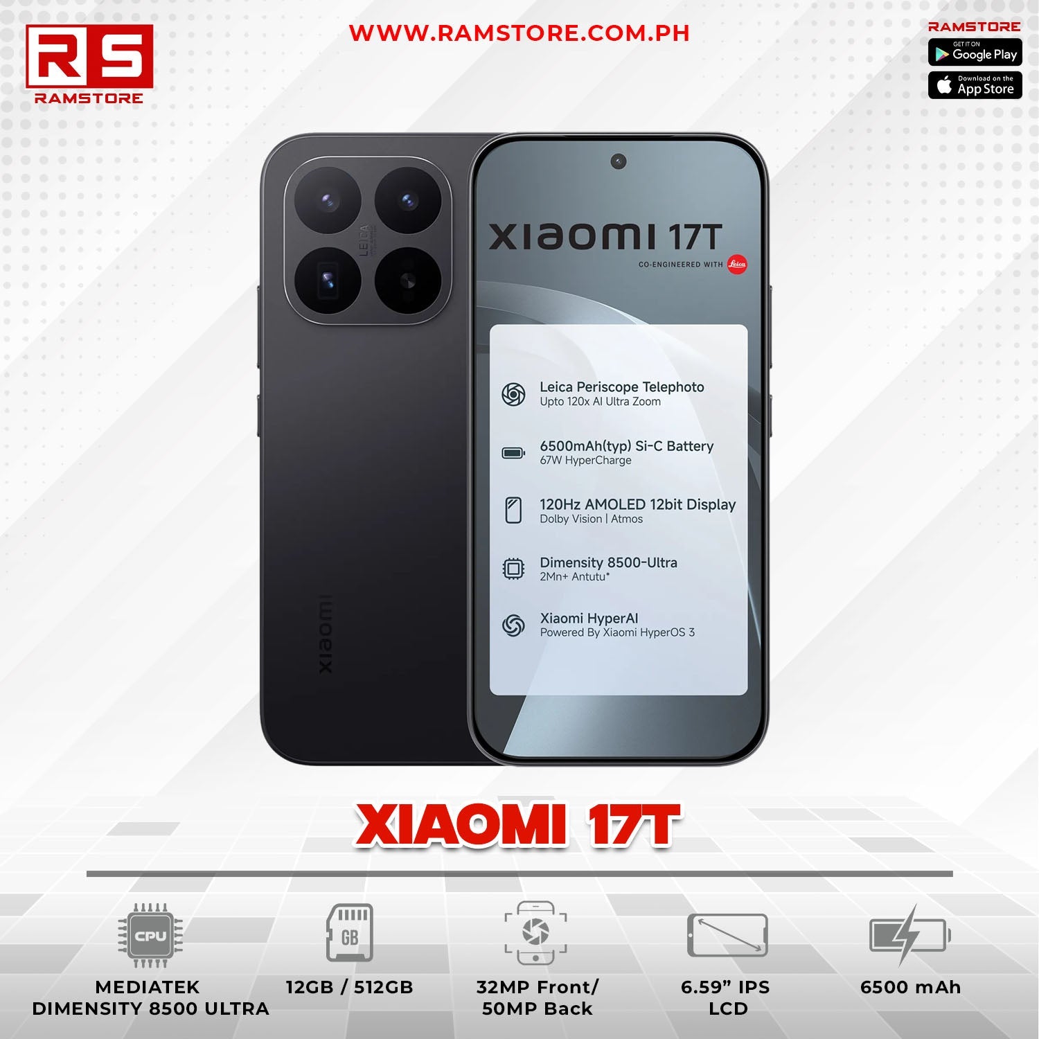 MBC Phone Xiaomi 17T 12GB 512GB