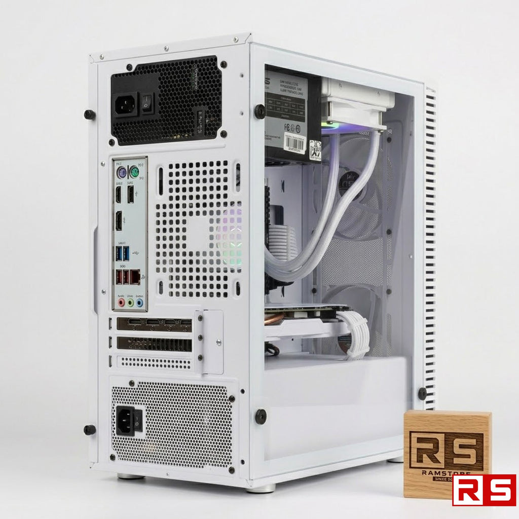 PCZ System Unit Intel I5-12400 & MATX White