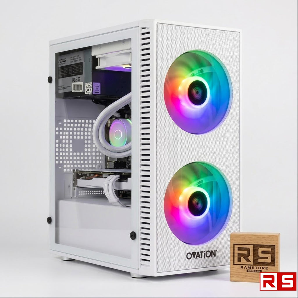 PCZ System Unit Intel I5-12400 & MATX White