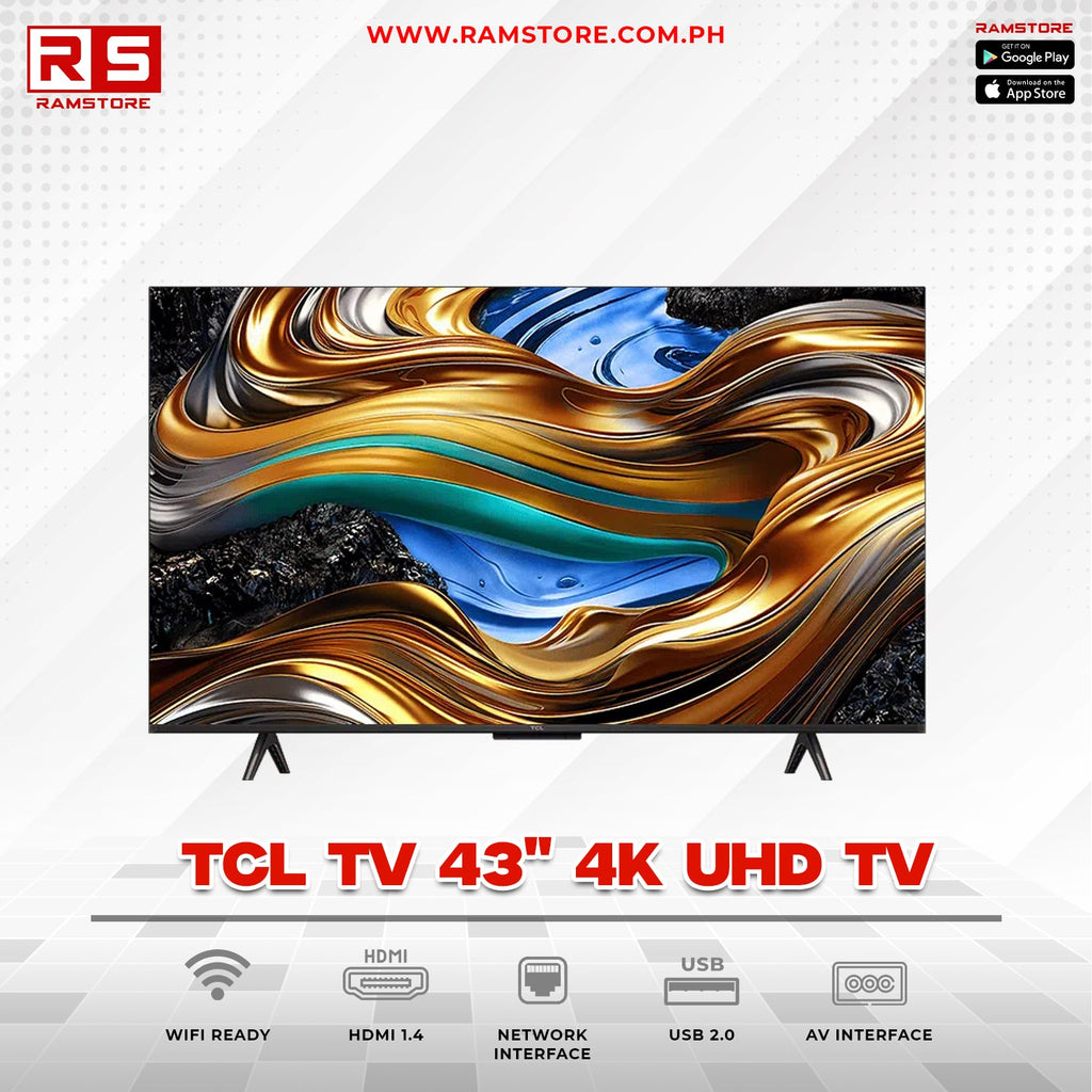 STA TV TCL TV 43" 4K UHD TV