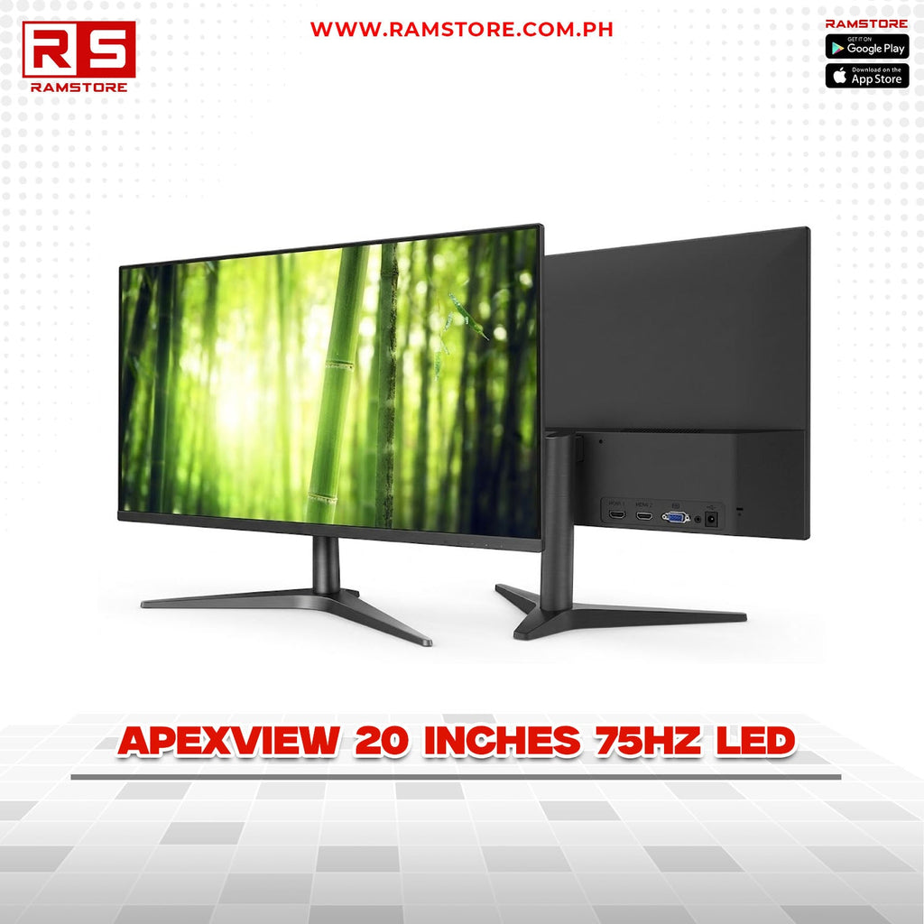 PCZ Monitor Apexview 20 Inches 75hz LED