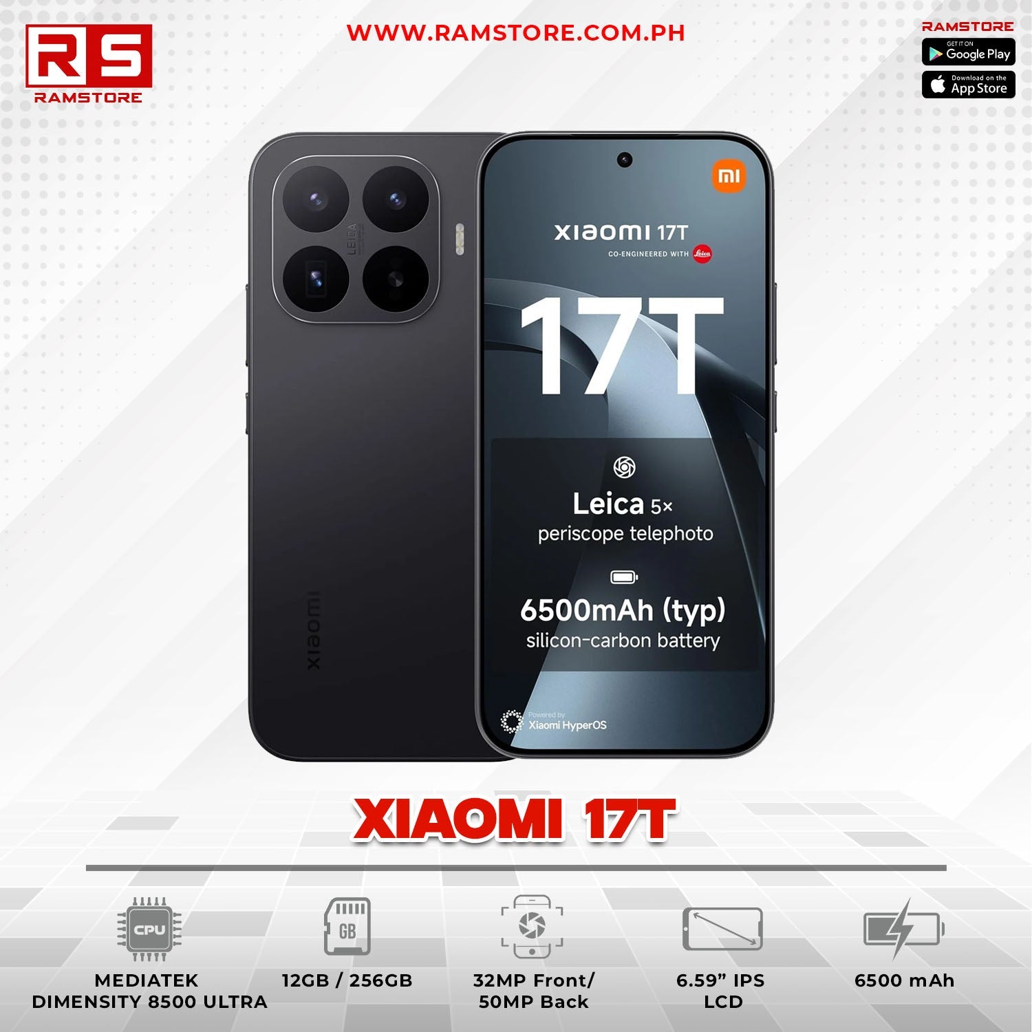 MBC Phone Xiaomi 17T 12GB 256GB