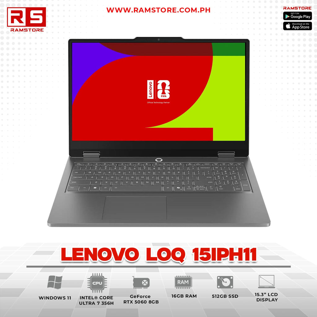 LPR Laptop Lenovo LOQ 15.3" WUXGA 165Hz, Core Ultra 7 356, 16GB, 512GB SSD, RTX 5060