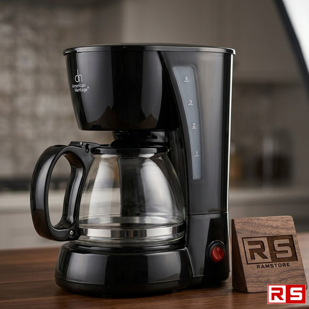 STA Coffee Maker American Heritage 4 Cups Anti Drip