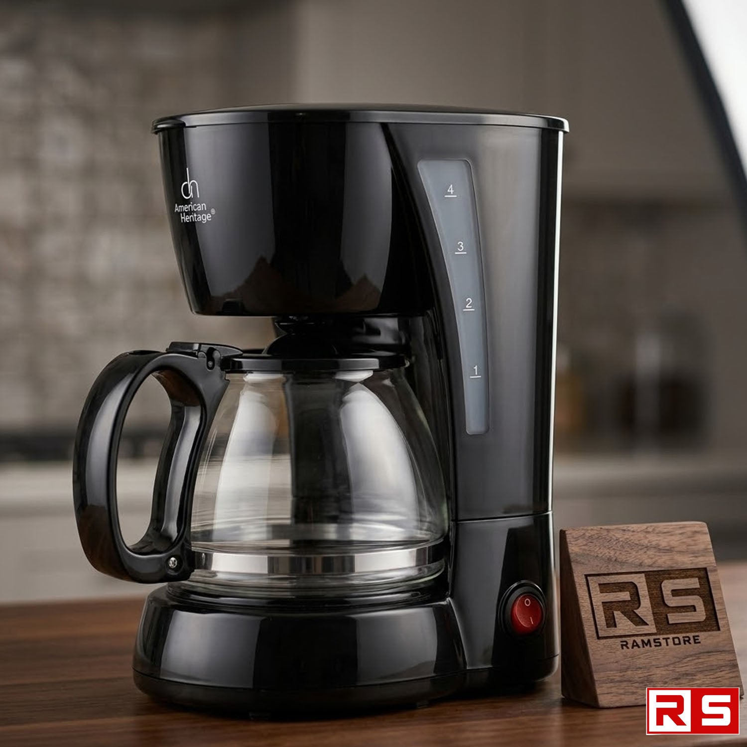 STA Coffee Maker American Heritage 4 Cups Anti Drip