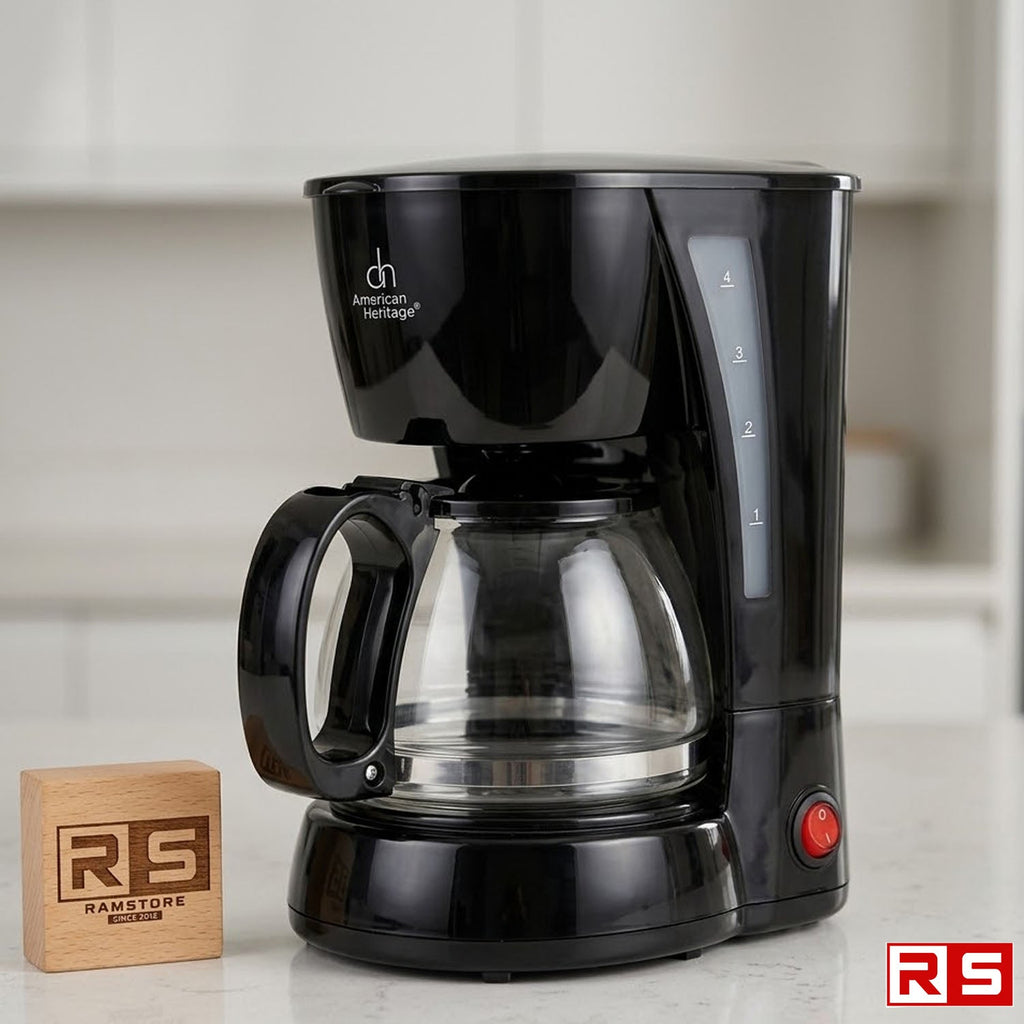 STA Coffee Maker American Heritage 4 Cups Anti Drip