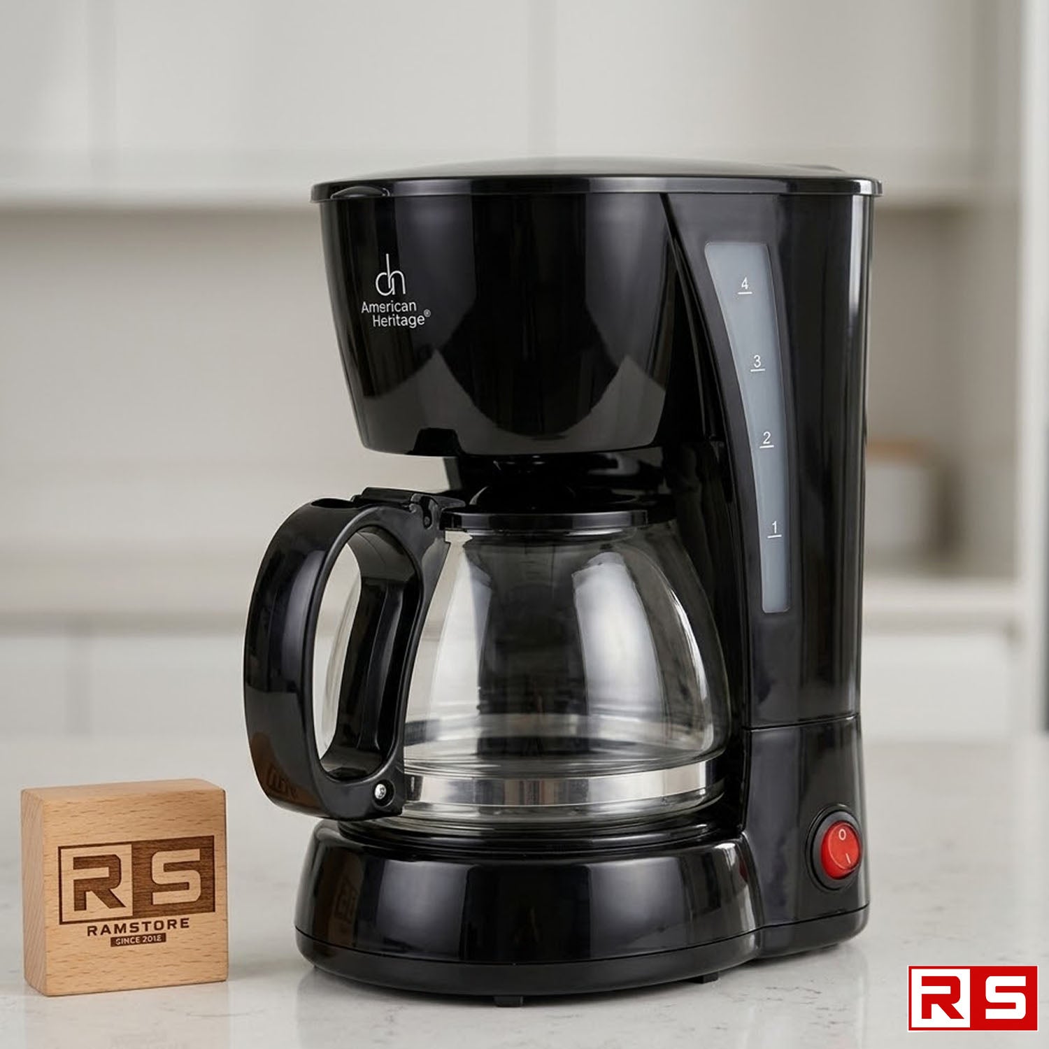 STA Coffee Maker American Heritage 4 Cups Anti Drip
