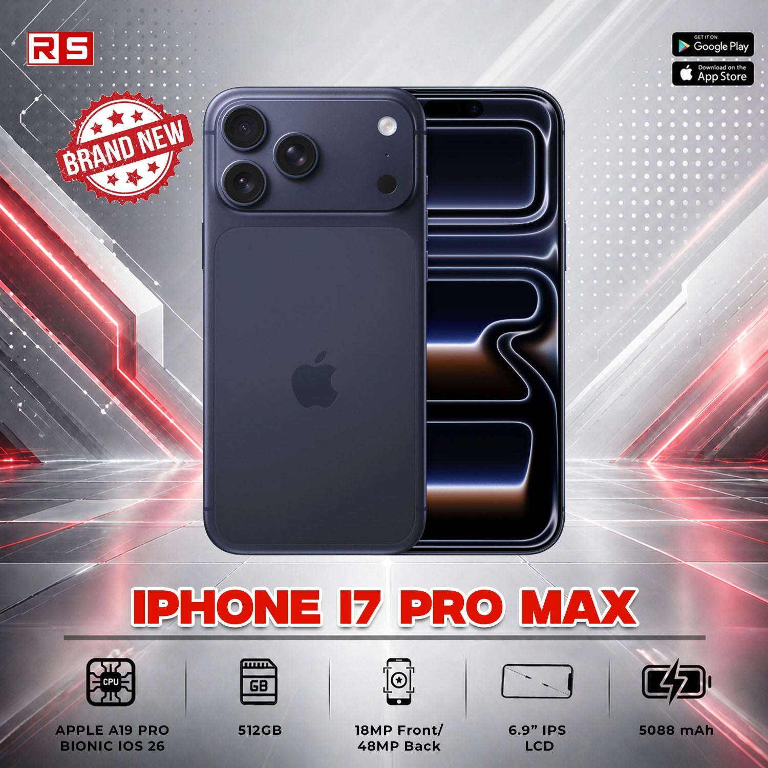 MBC Phone Apple Iphone 17 Pro Max 512GB NTC