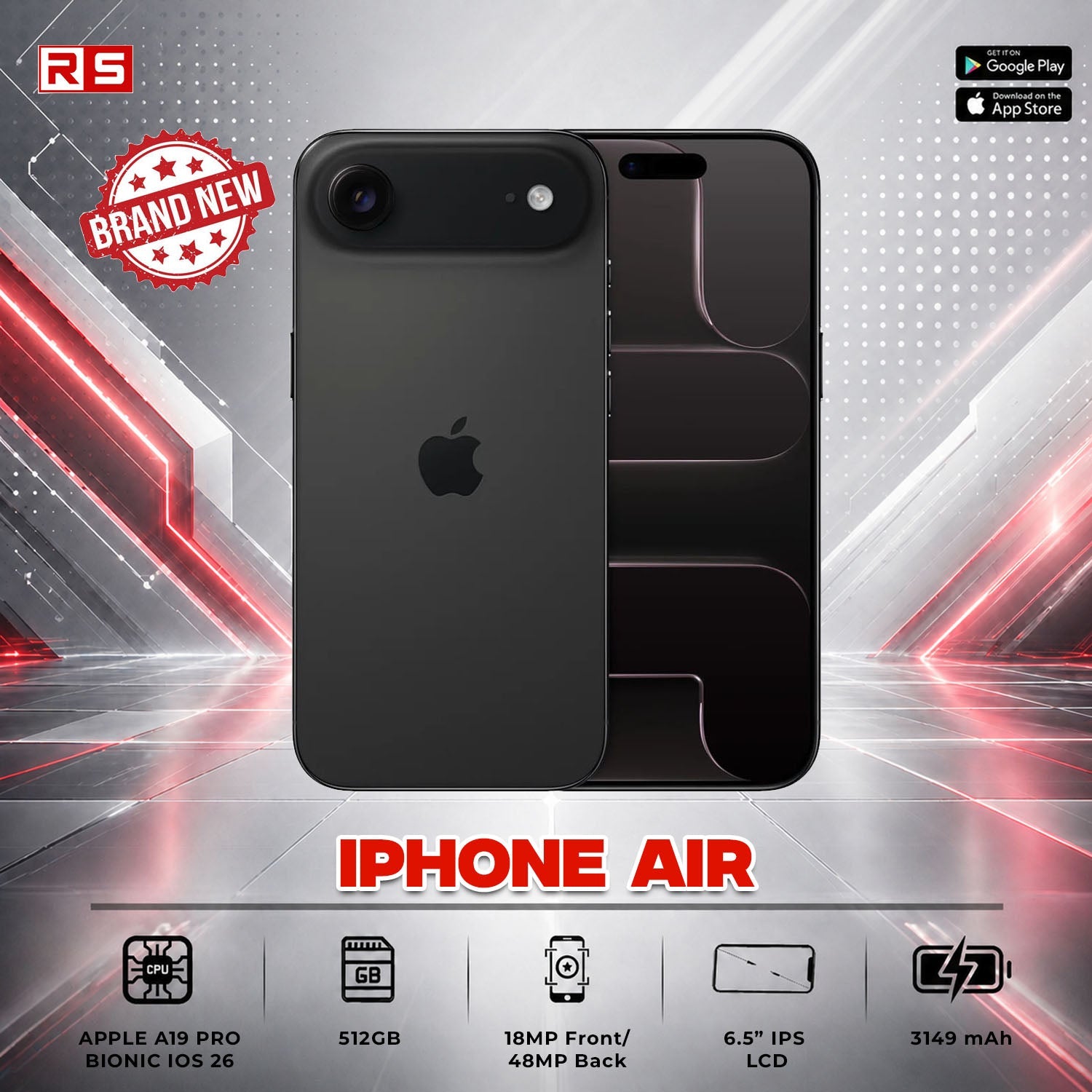 MBC Phone Apple Iphone Air 512GB NTC