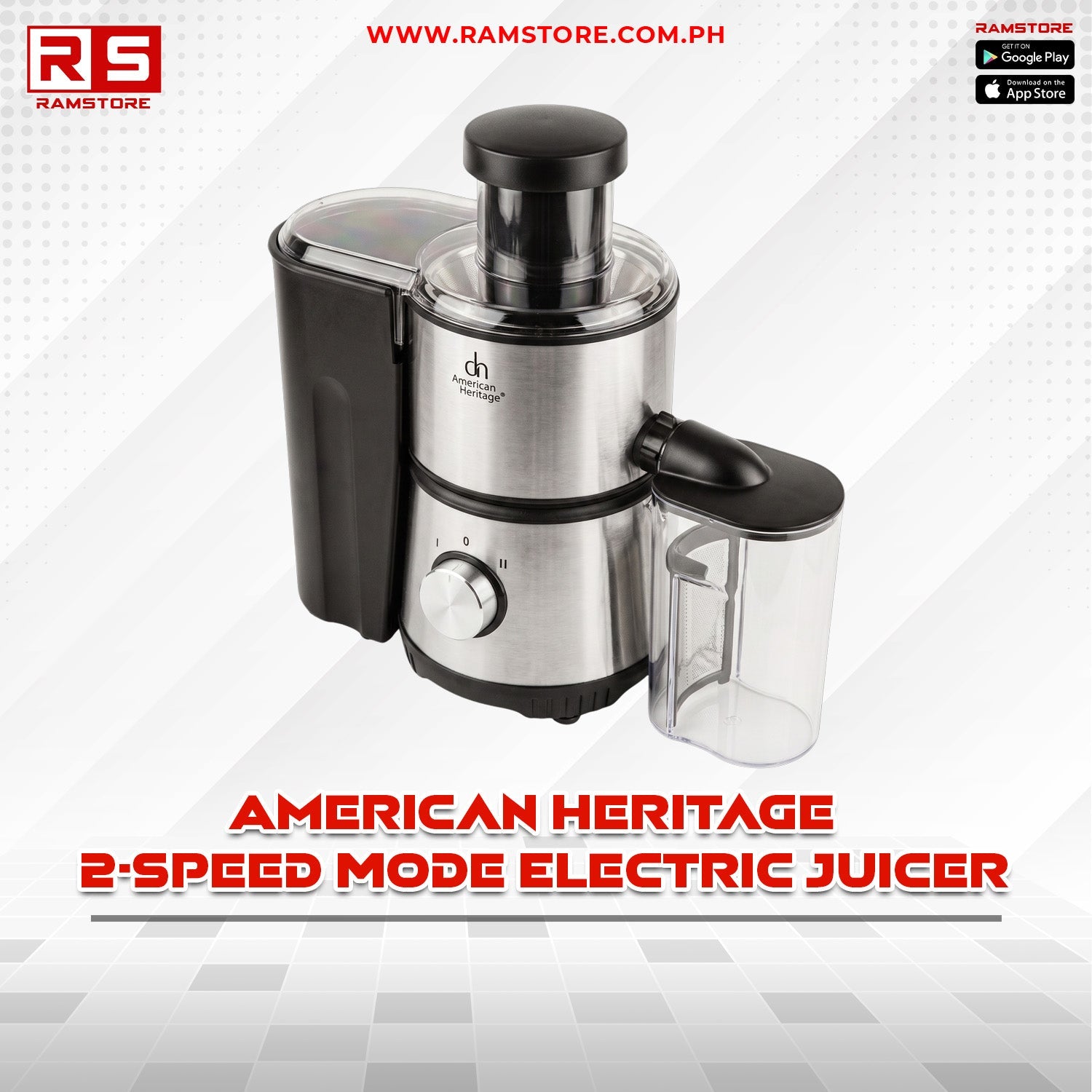 STA Juicer American heritage 2-Speed Mode Electric