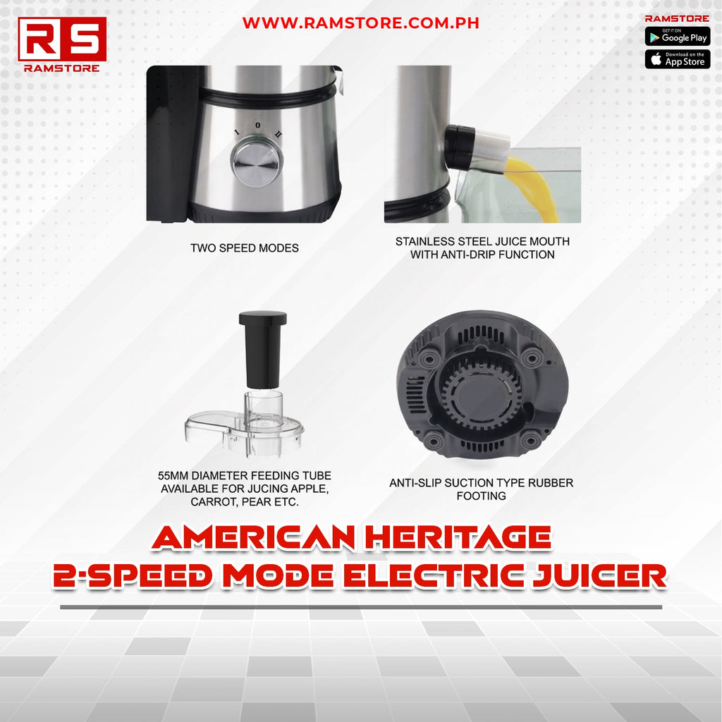 STA Juicer American heritage 2-Speed Mode Electric