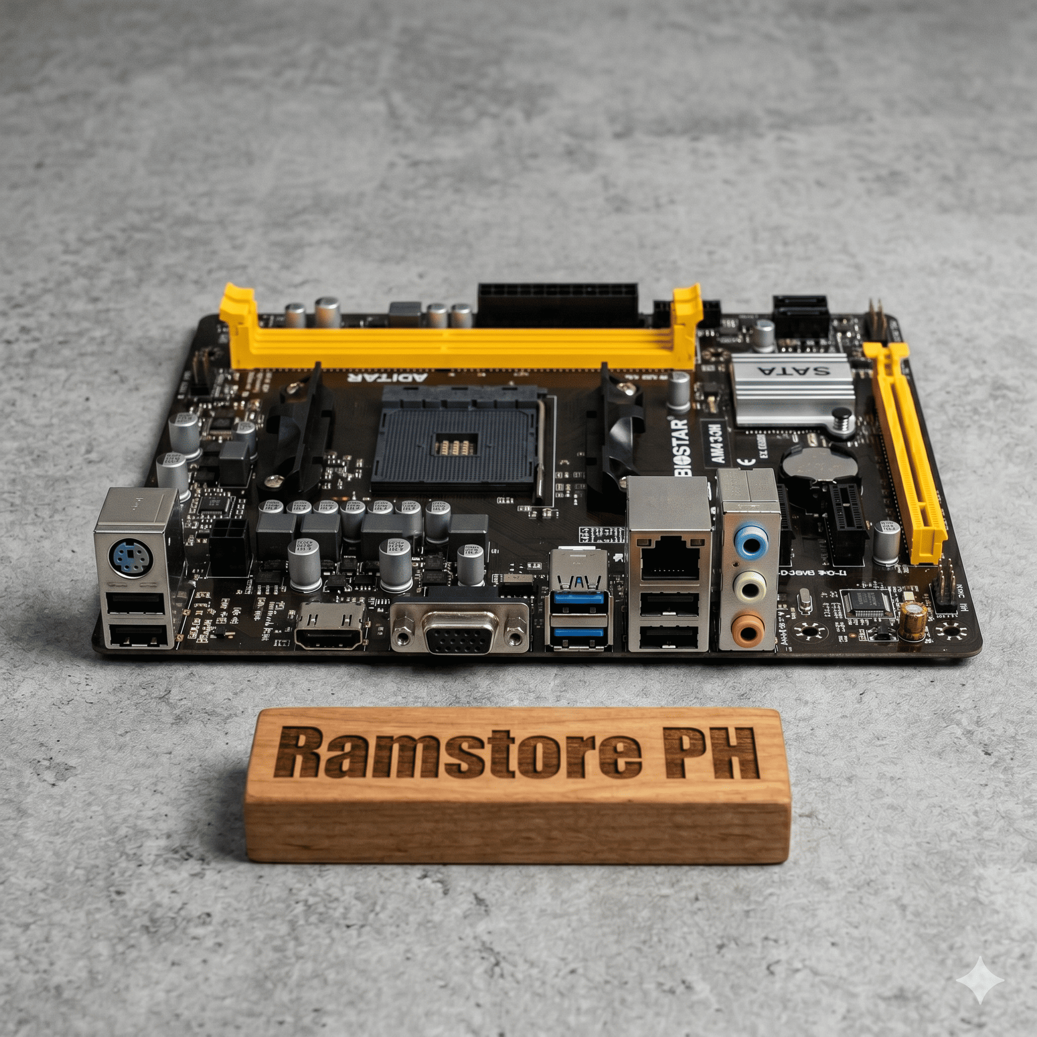 PCZ Motherboard Biostar A320M
