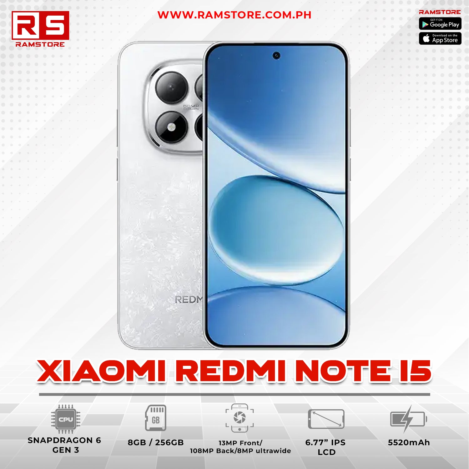 MBC Phone Xiaomi Redmi Note 15 8GB 256GB
