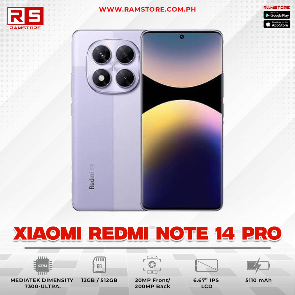 MBC Phone Xiaomi Redmi Note 14 Pro 5G 12GB 512GB