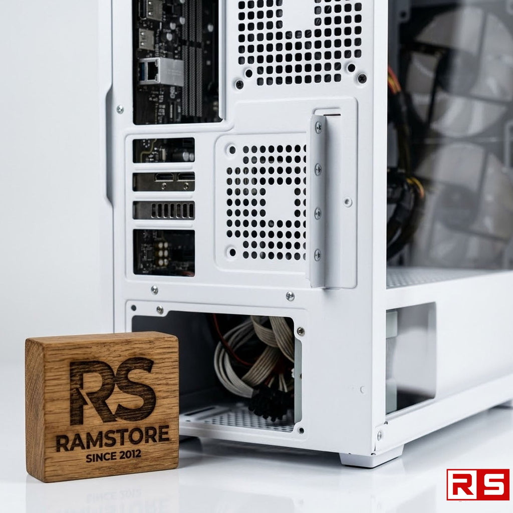 PCZ Case Matx Stargate Mesh 1.2 Psu + 2 Fan White