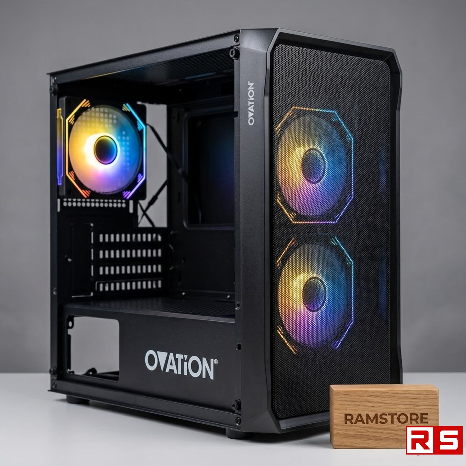 PCZ Case Atx Hypergate Clear black