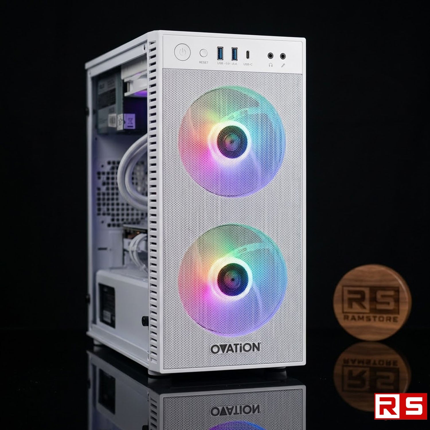 PCZ System Unit AMD Ryzen 5 5600GT & MATX White