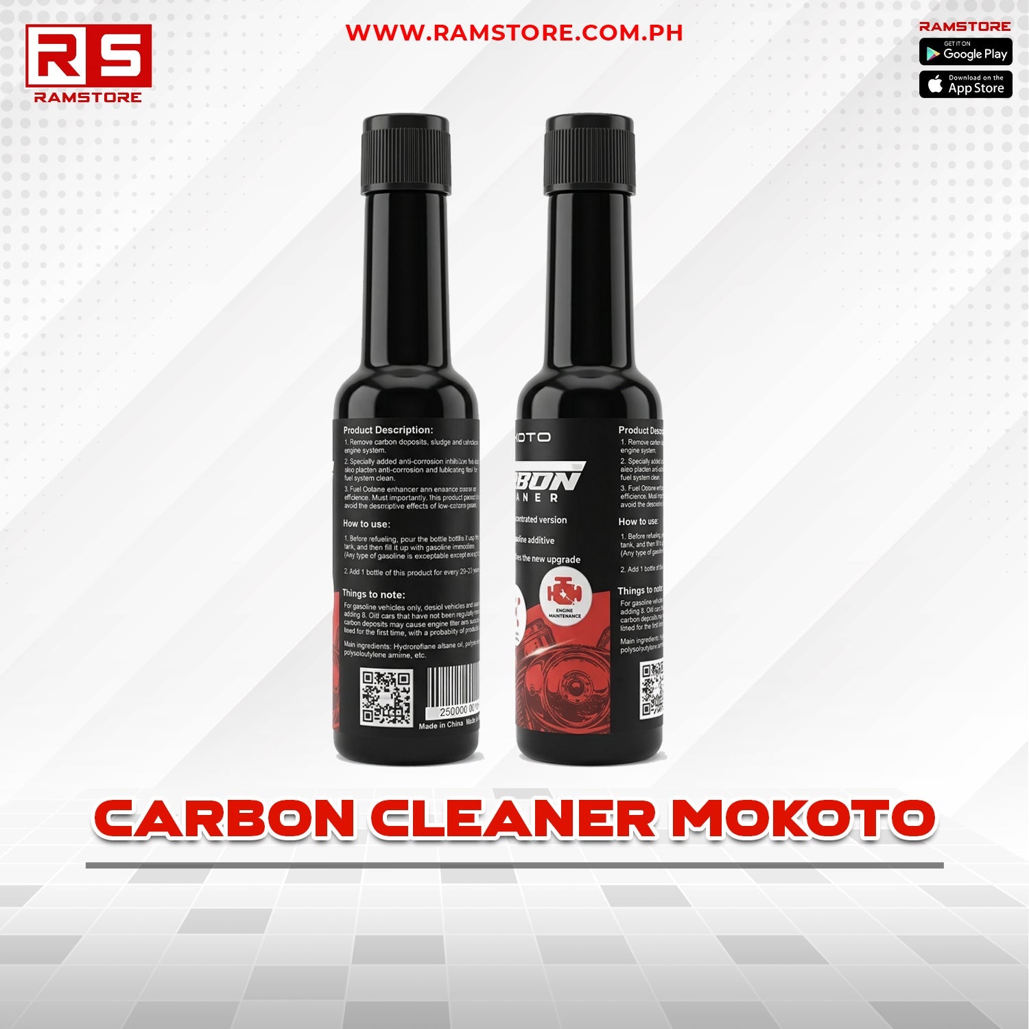 QS Carbon Cleaner Mokoto