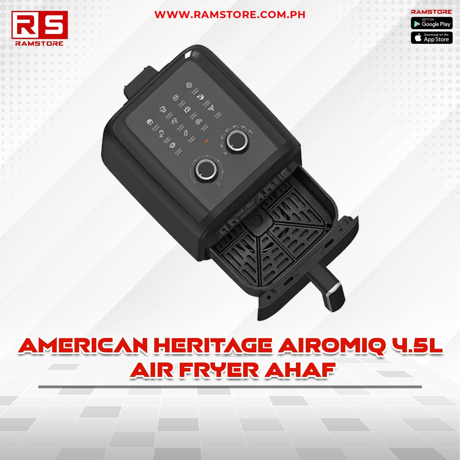 STA Air Fyer B American Heritage 4.5L Airomiq