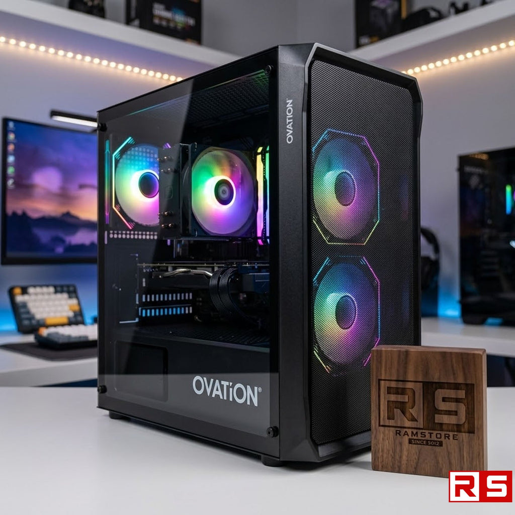 PCZ Desktop Computer Brandnew Ryzen 5 3400G & ATX Hypergate