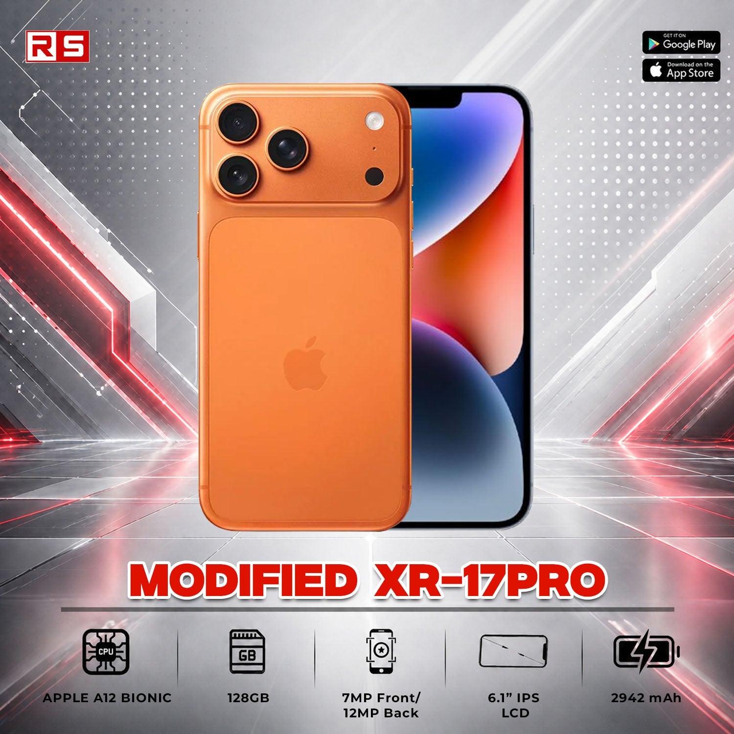 MBC Phone Apple Iphone Modified XR-17Pro Max 128GB