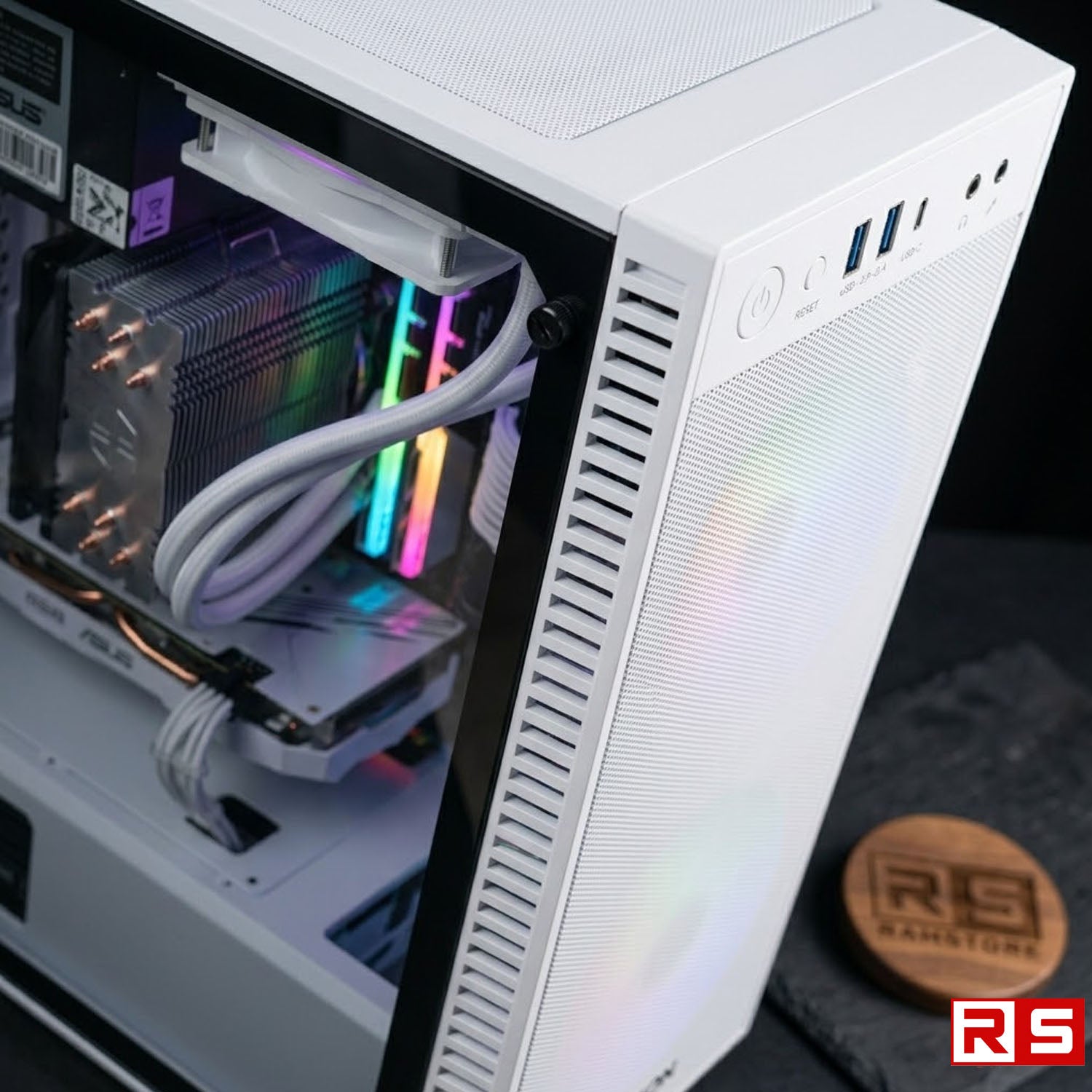 PCZ System Unit AMD Ryzen 5 3400G & MATX White