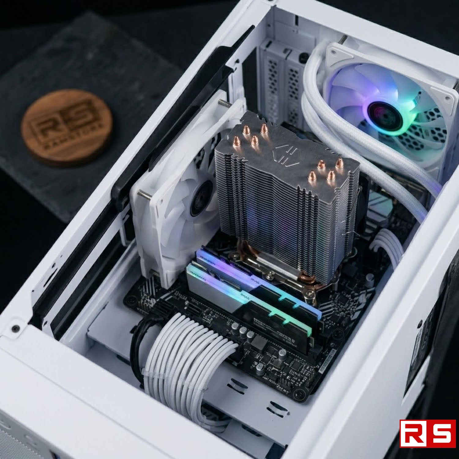 PCZ System Unit AMD Ryzen 5 3400G & MATX White