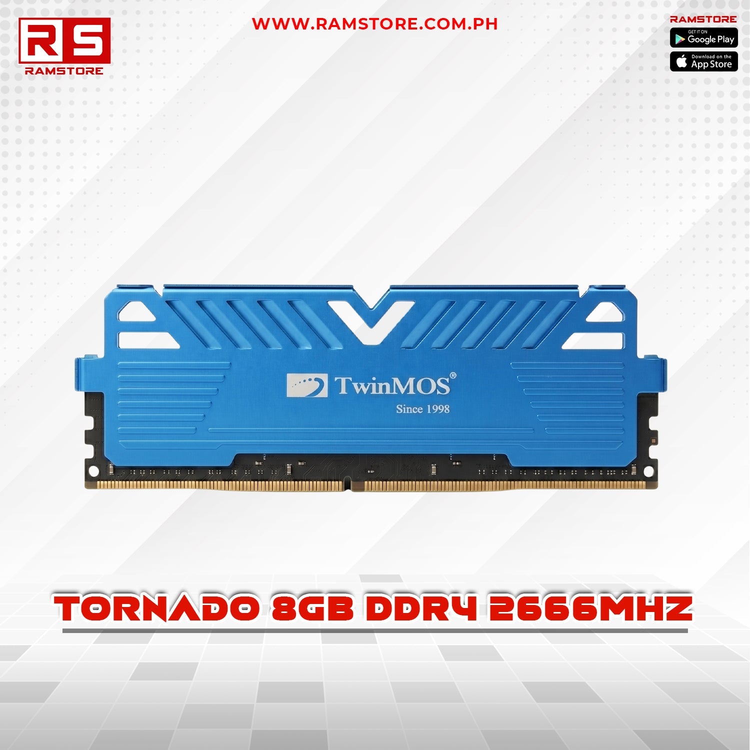 PCZ Memory Tornado 8GB DDR4 2666mhz
