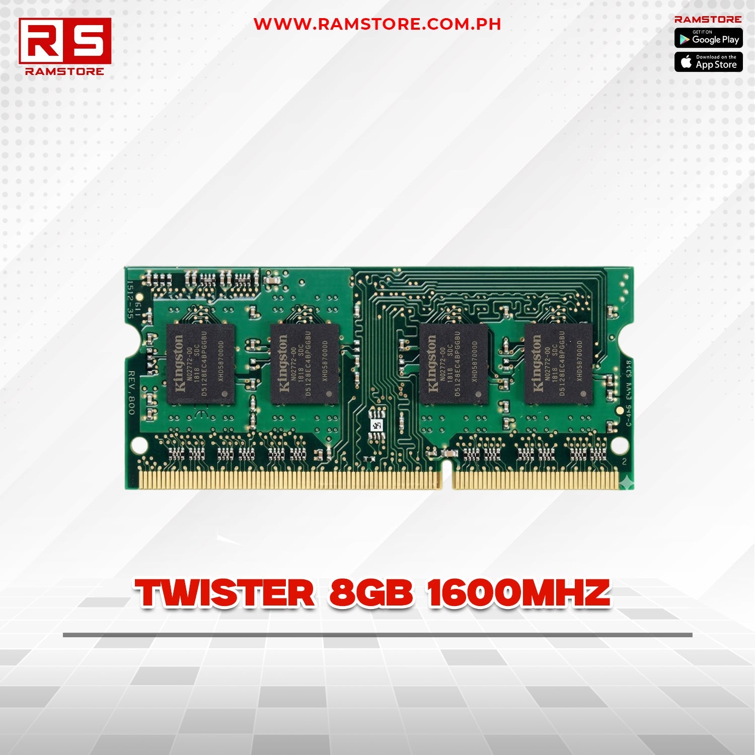 PCZ Memory Twister 8GB 1600mhz