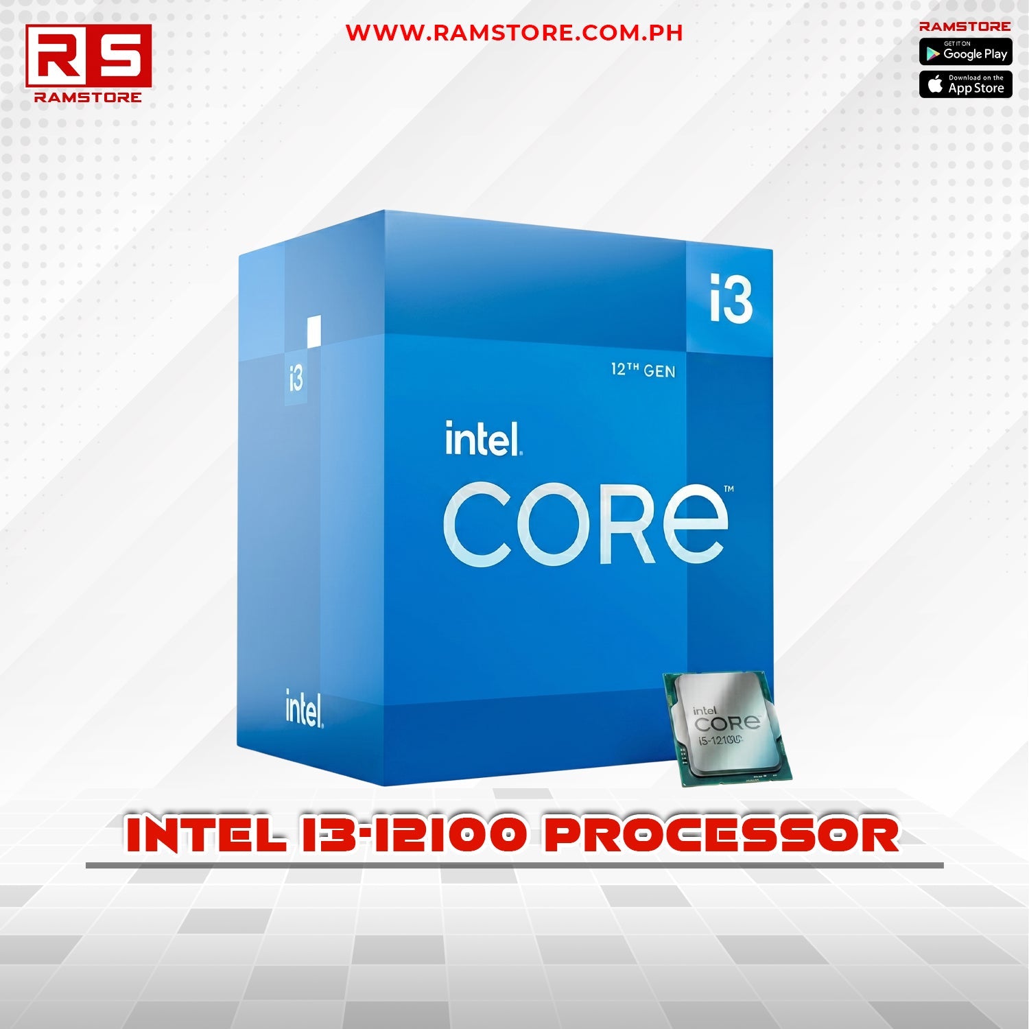PCZ Processor Intel i3-12100