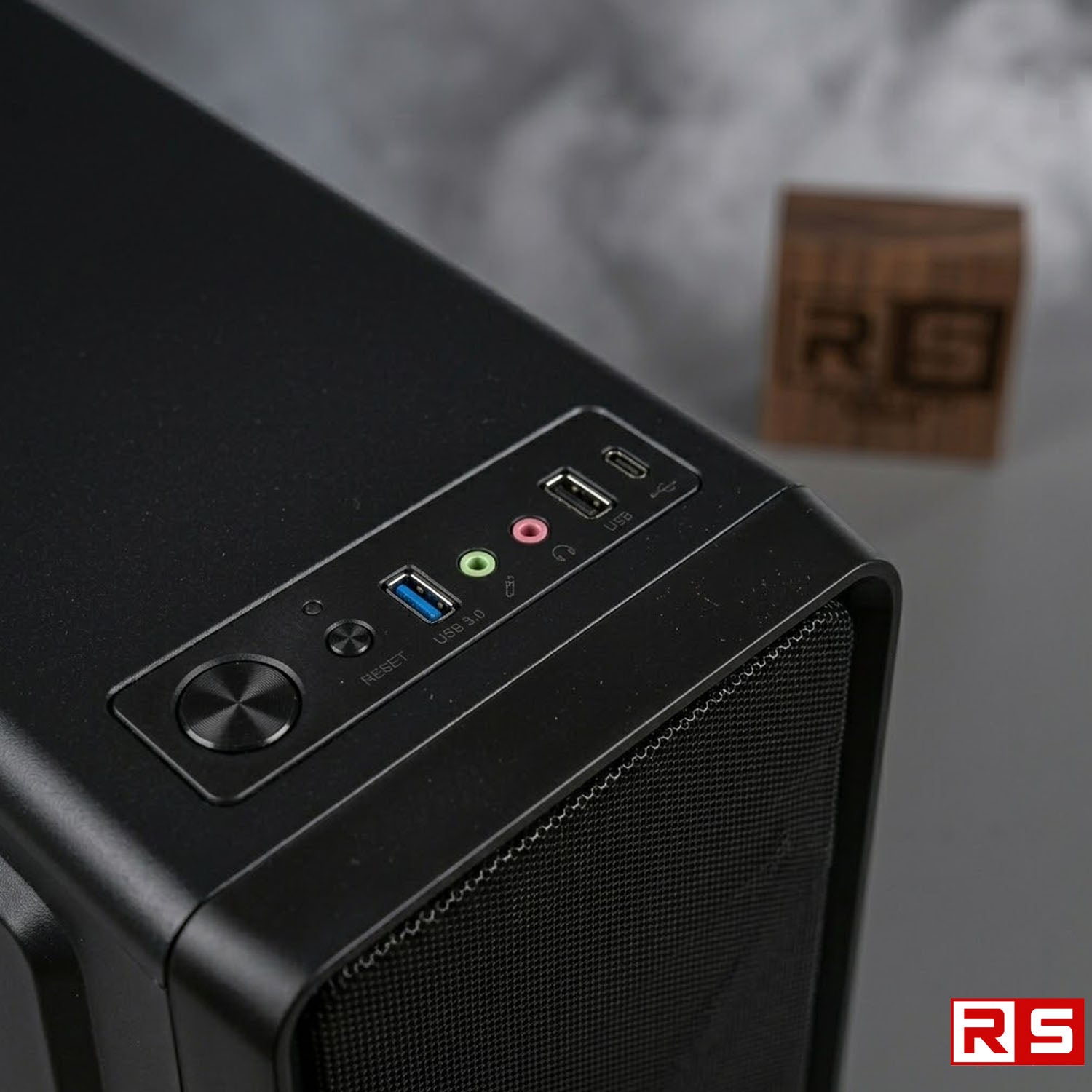 PCZ Case Matx Stargate Mesh 1.2 Psu + 2 Fan Black