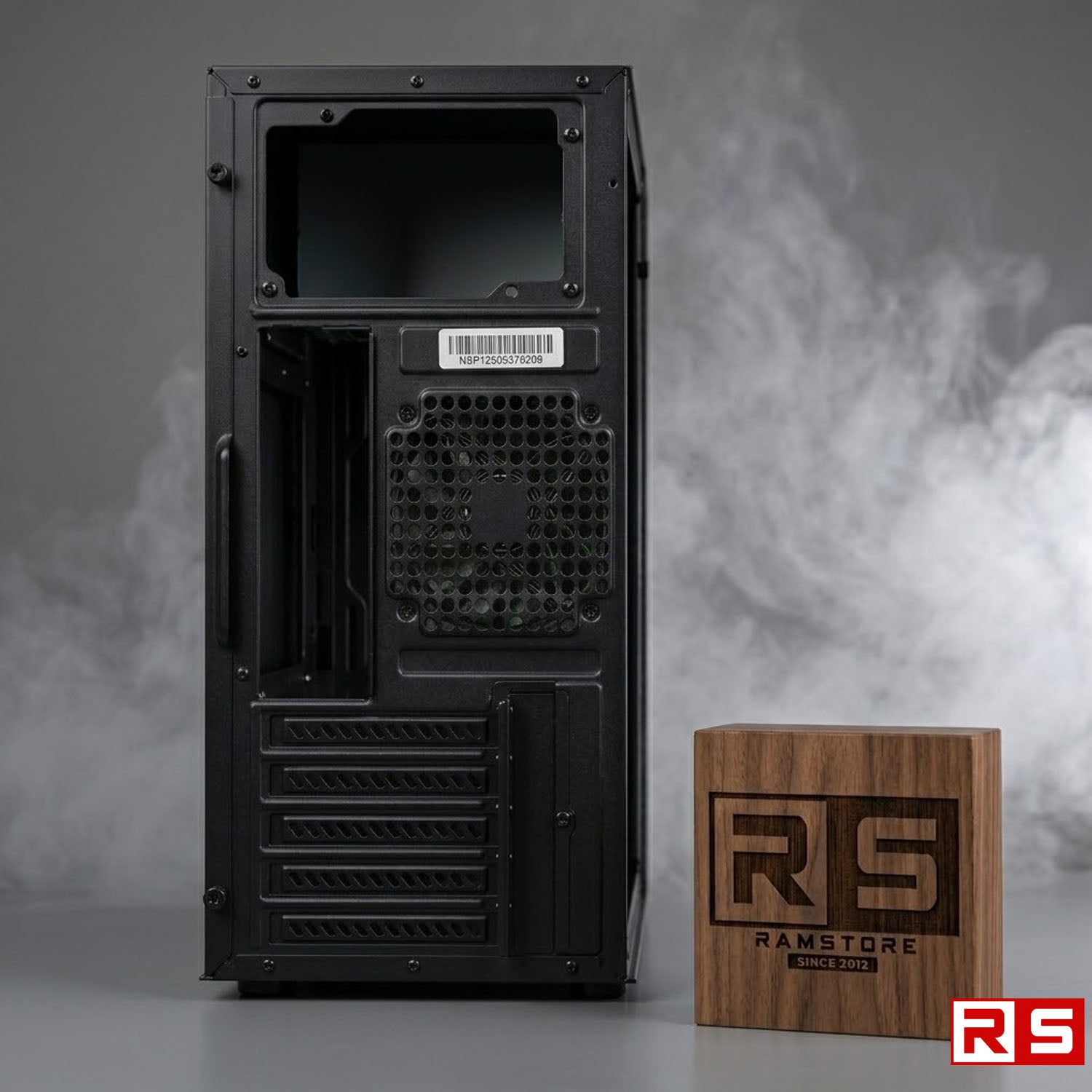 PCZ Case Matx Stargate Mesh 1.2 Psu + 2 Fan Black