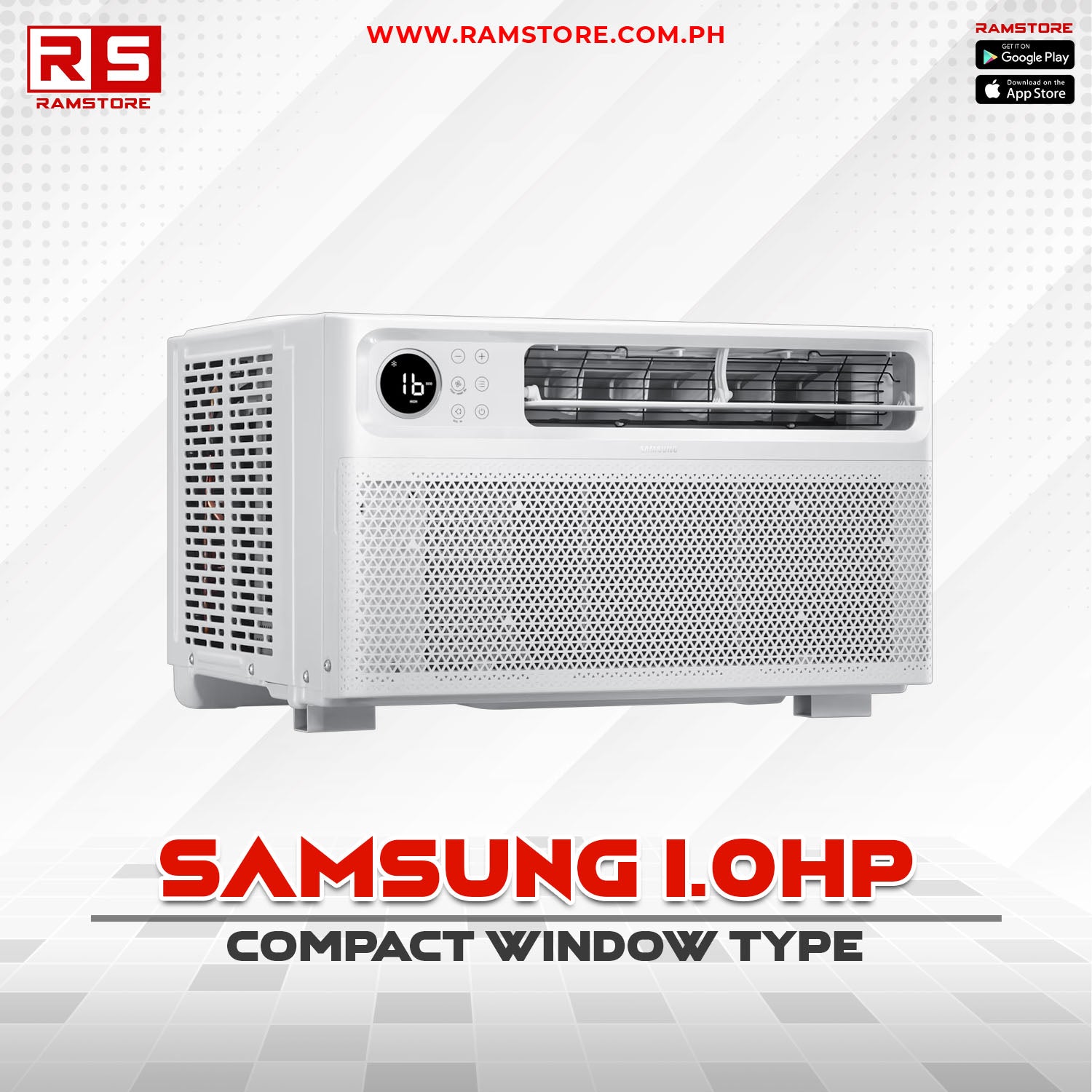 STA Aircon Samsung 1.0HP Compact Window Type