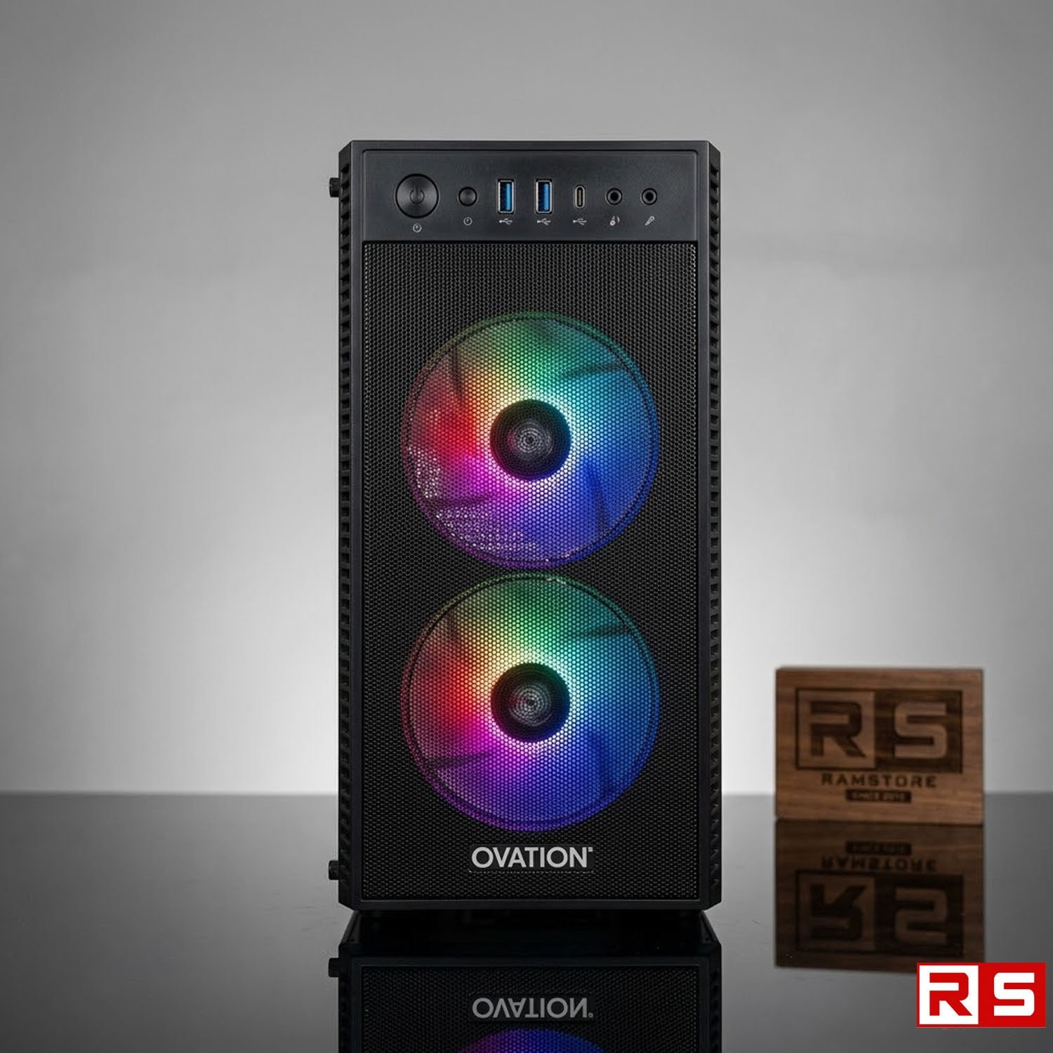 PCZ System Unit AMD Ryzen 5 5600GT & MATX Black