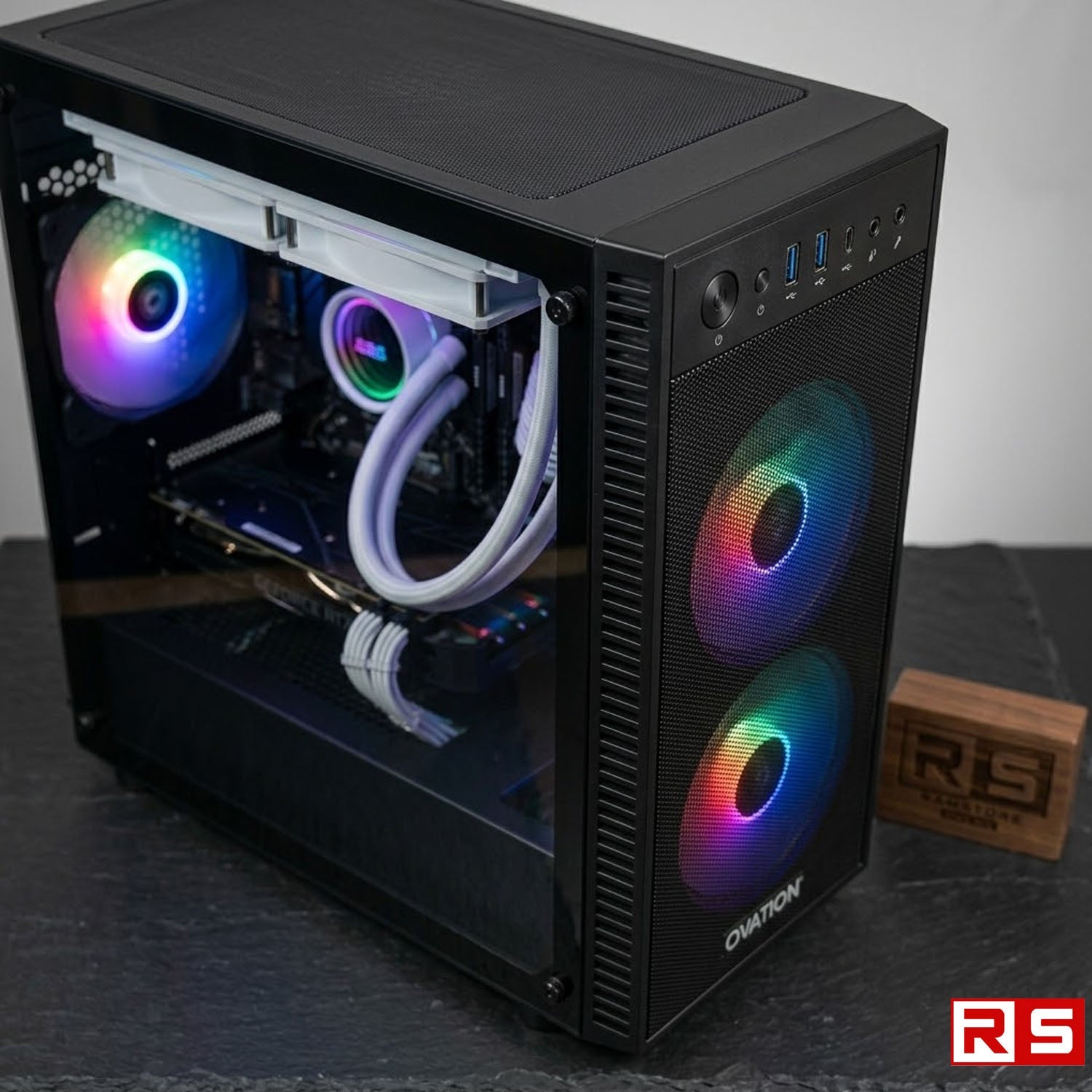 PCZ System Unit AMD Ryzen 5 5600GT & MATX Black