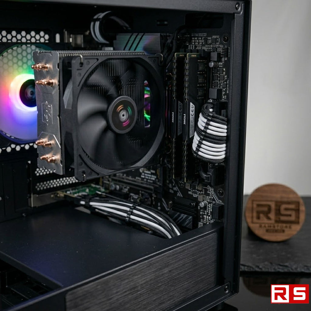 PCZ System Unit AMD Ryzen 5 3400G & MATX Black