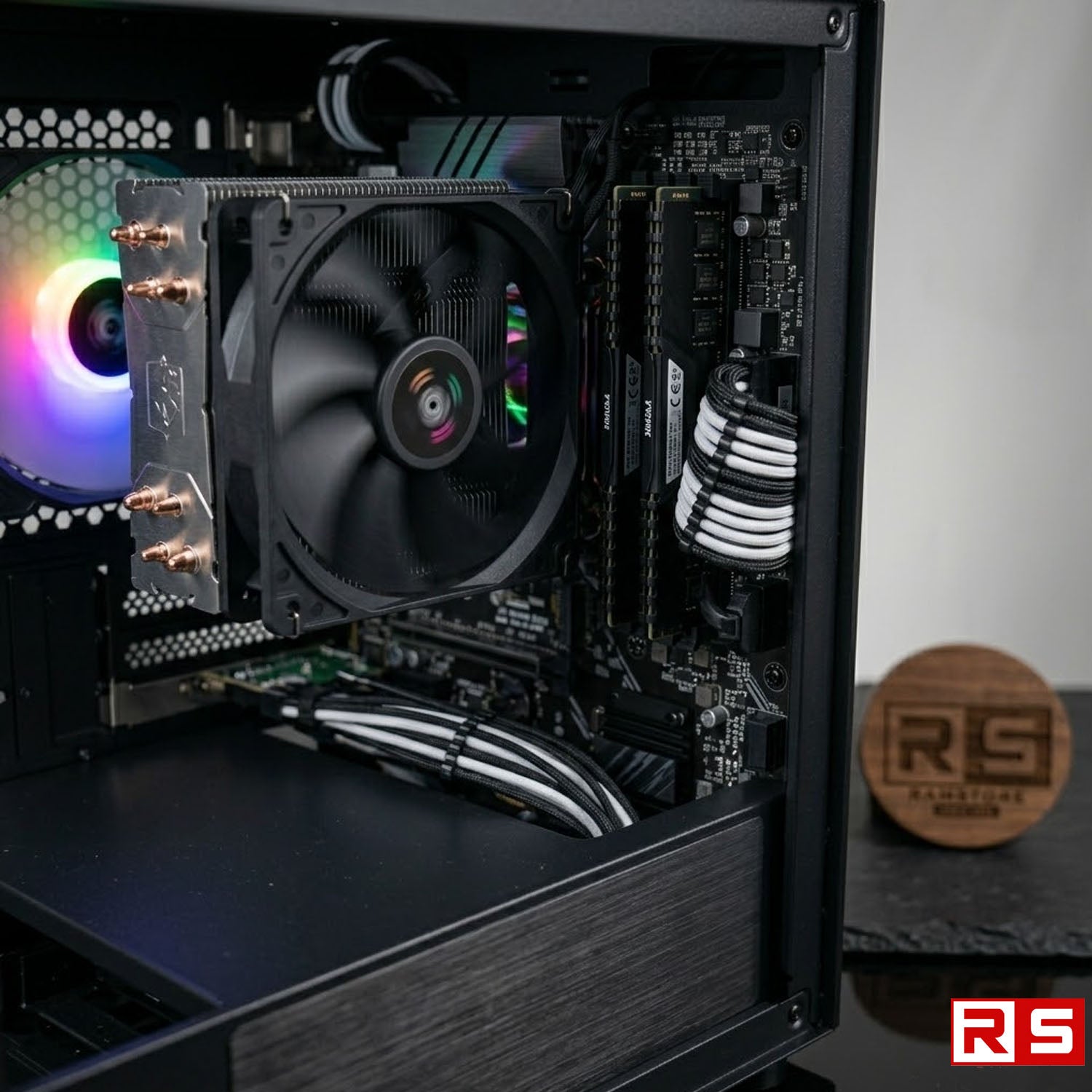 PCZ System Unit AMD Ryzen 5 3400G & MATX Black