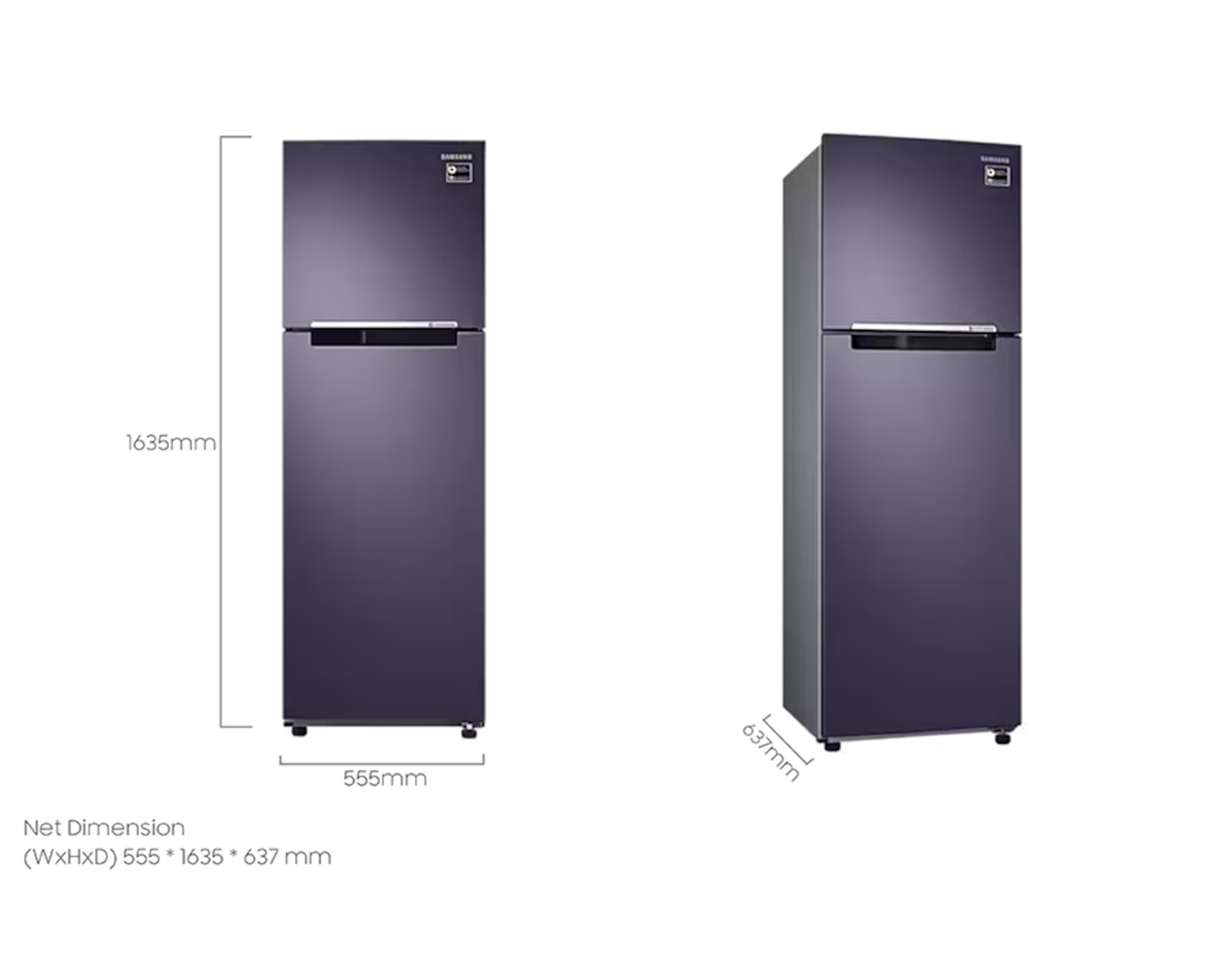 STA Ref Samsung 9.1CU.FT . 2D DG Inverter