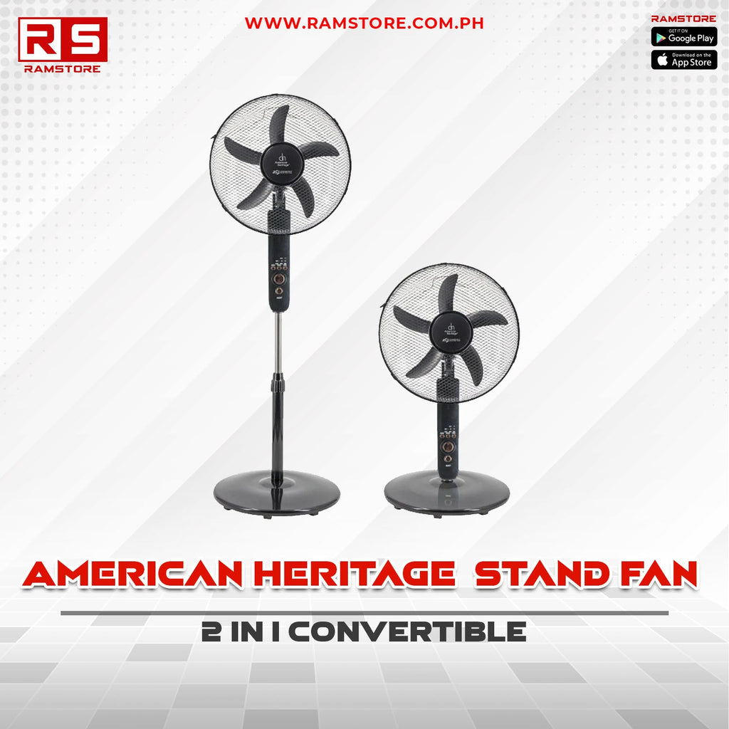 STA Stand Fan American Heritage 2 IN 1 Convertible