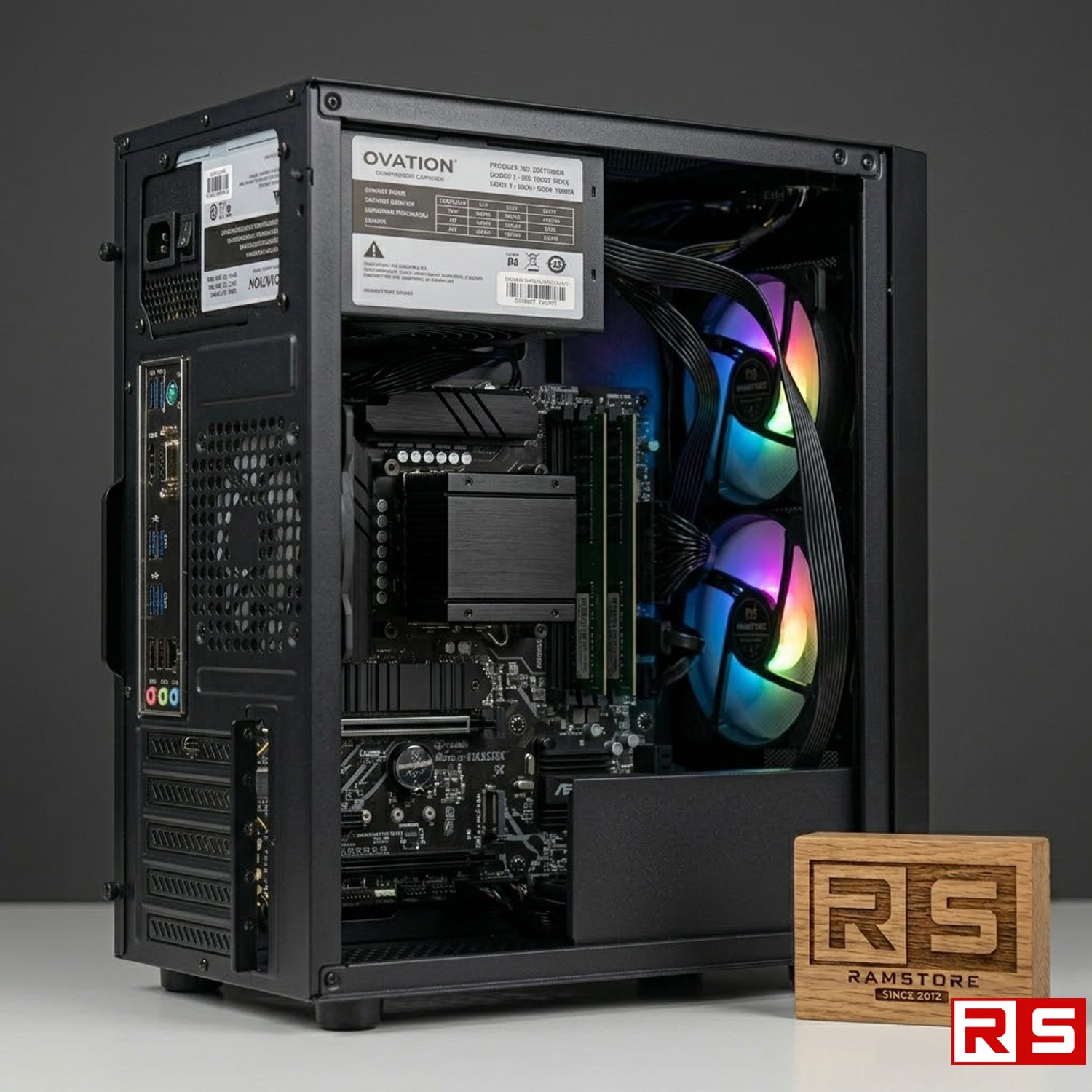 PCZ System Unit AMD Ryzen 7 5700G & MATX Black