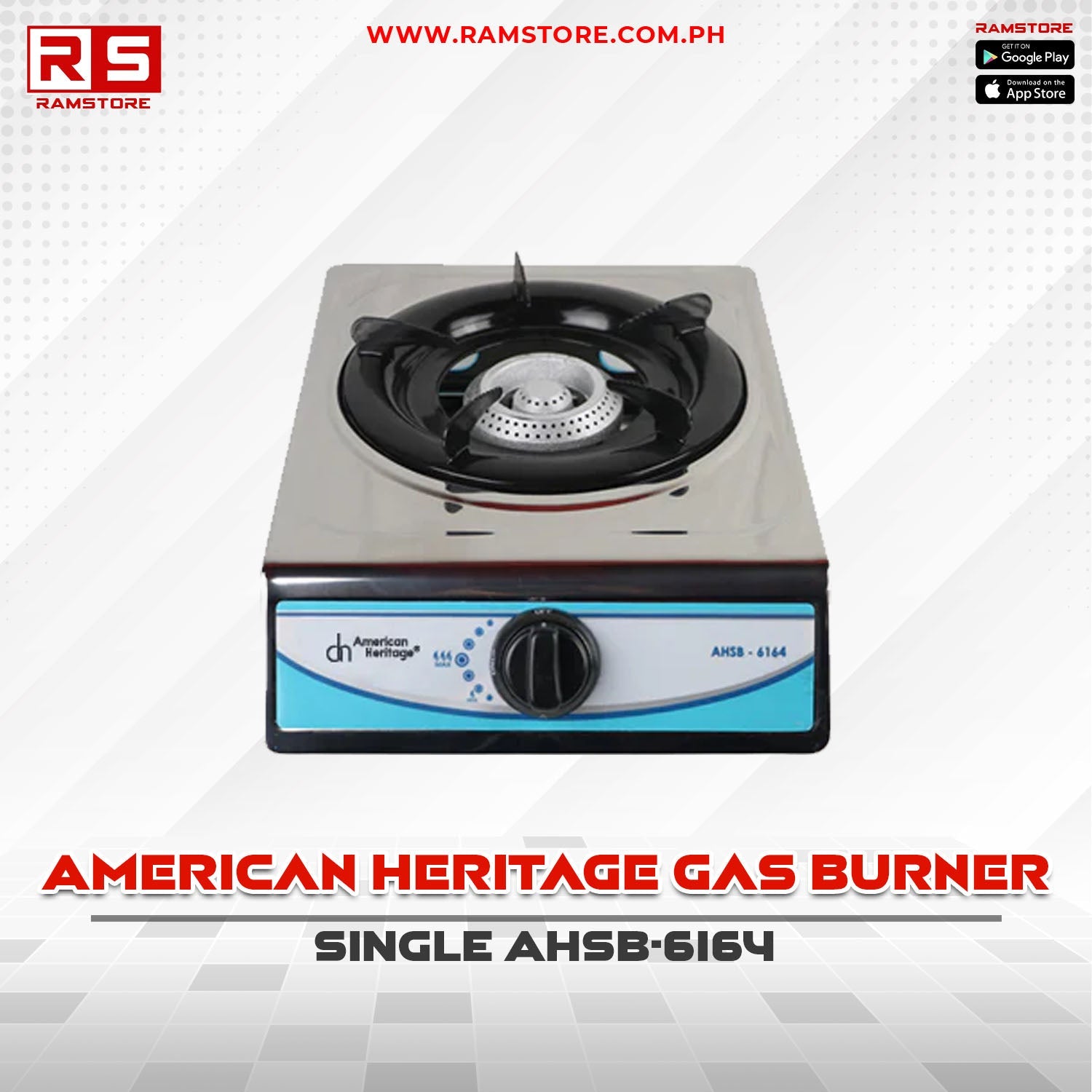 STA Gas Stove American Heritage Single Burner