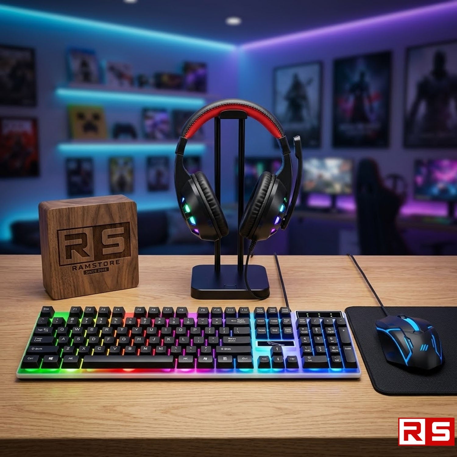 PCZ Desktop Computer Brandnew AMD Ryzen 5 5600GT & MATX Black