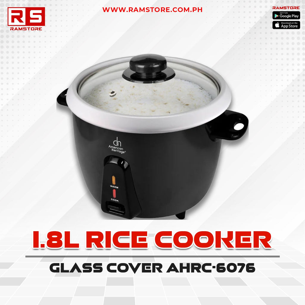 STA Rice Cooker American Heritage 1.8L Glass Lid